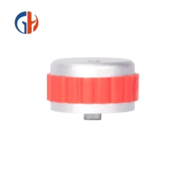 Premium OEM Temperature Control Knobs Zinc Alloy Gas Stove Knob with Stainless Steel Trim Cover for Household Cooktops & Ovens