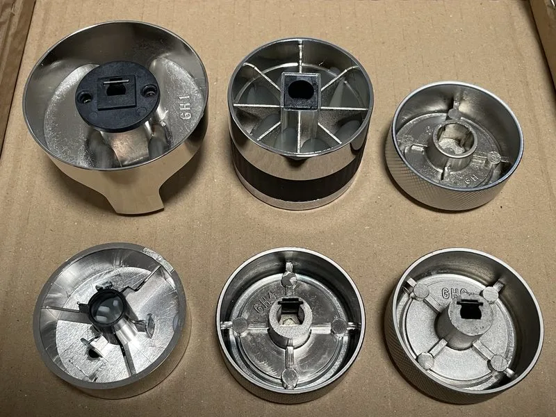 different shaft size for the appliance knob